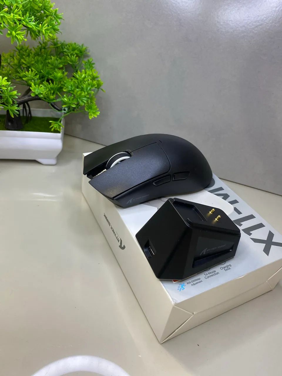 Mouse Gamer Attack Shark x11 Wireless + Dock - Foto 5