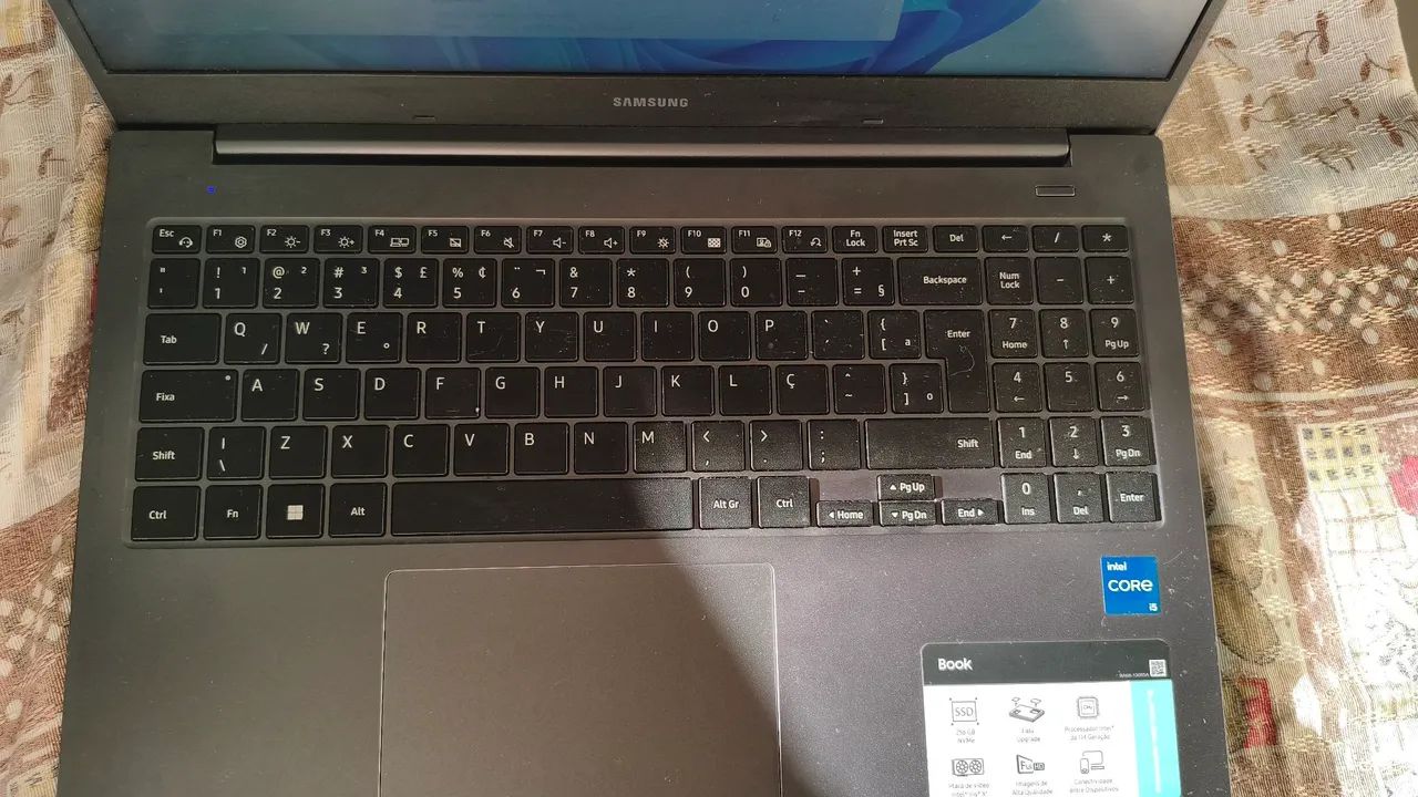 Notebook Samsung Book Intel Core i5 11ª Ger | 8GB RAM | SSD 256GB | Caixa e Nota Fiscal - Foto 2