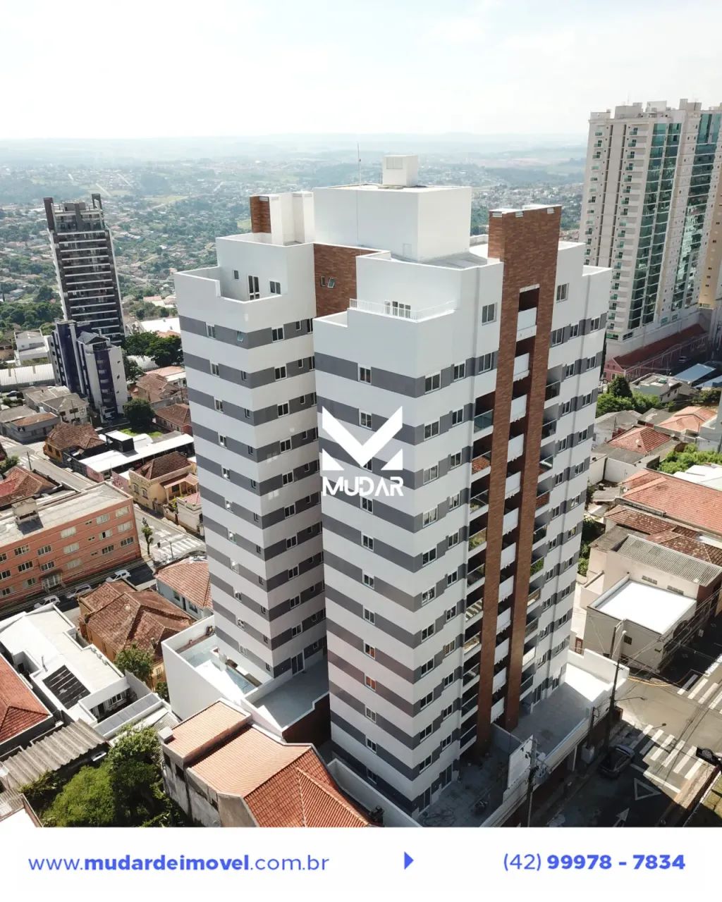 Cobertura duplex com piscina no centro Ponta Grossa/PR