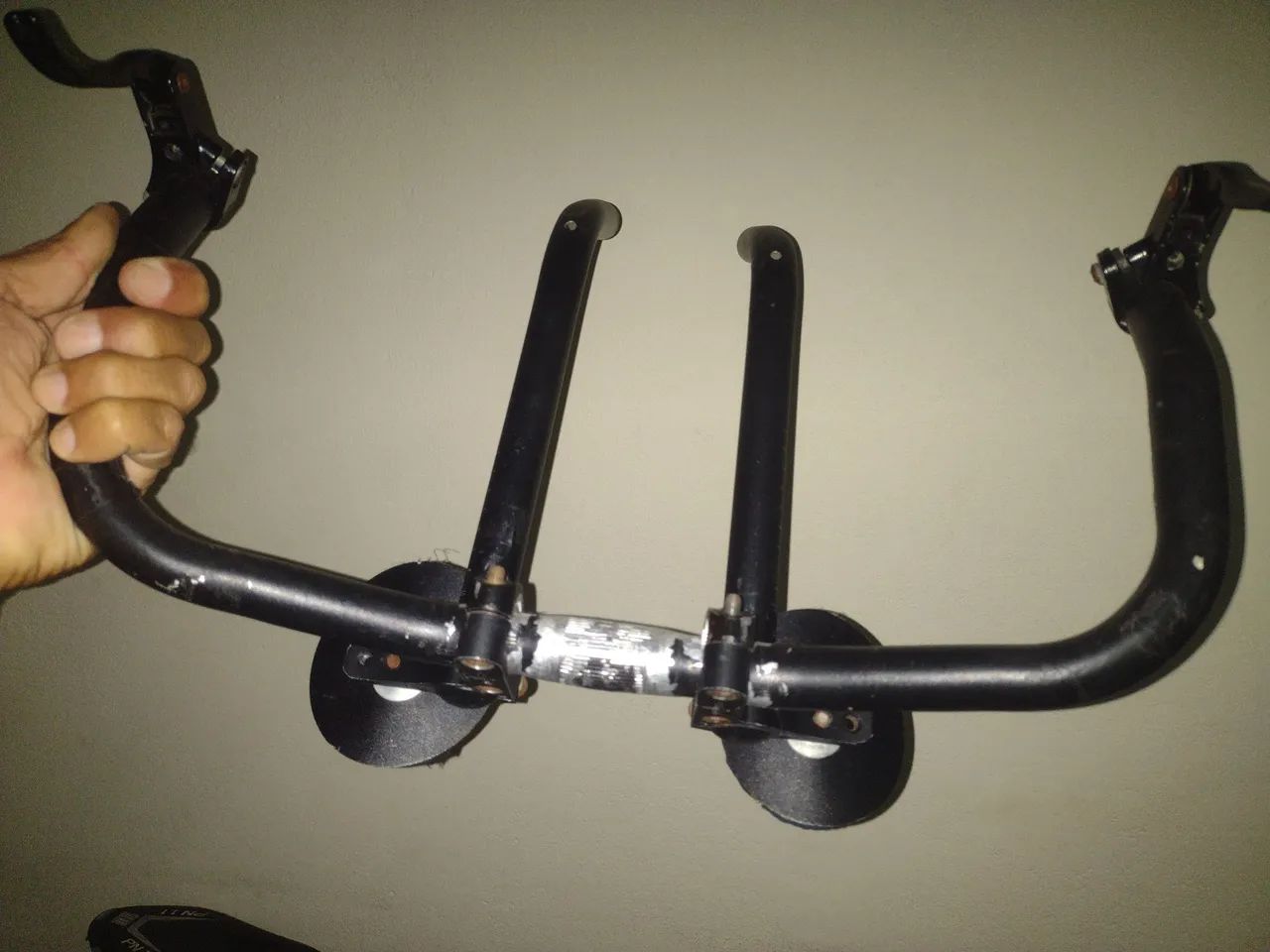 Guidão bullhorn + aerobar  - Foto 4