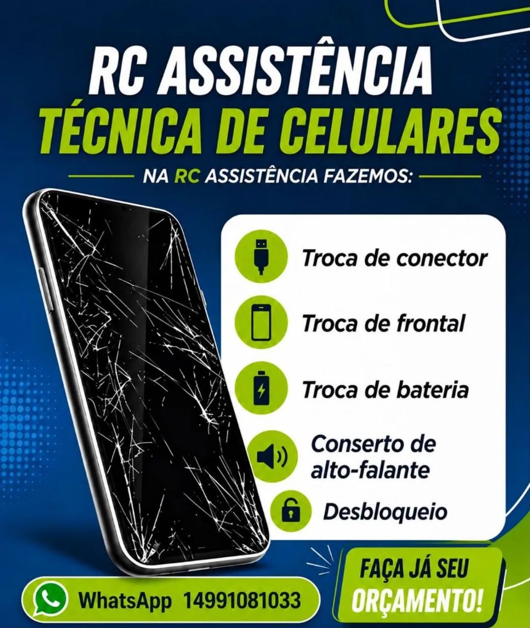 Assistência técnica de celular 