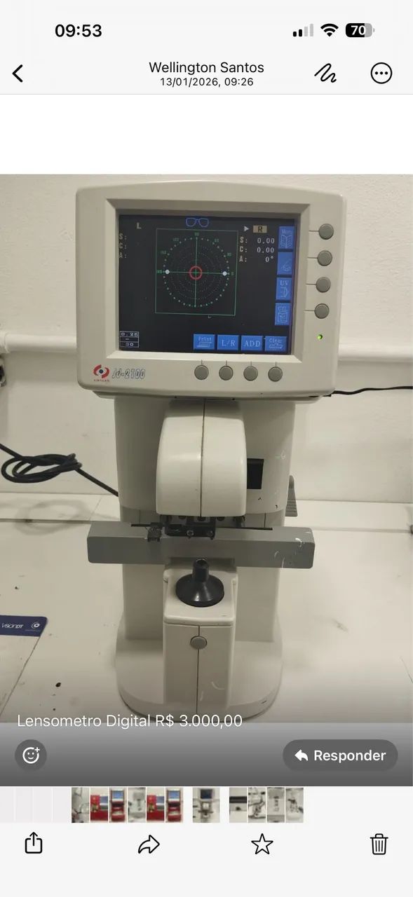 Laboratório Óptico Completo Essilor Kappa CT - R$ 62.000 - Foto 4