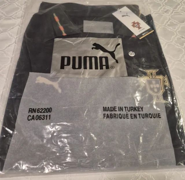 Camisa Seleção de Portugal Preta Copa 2026 Puma  - Foto 6