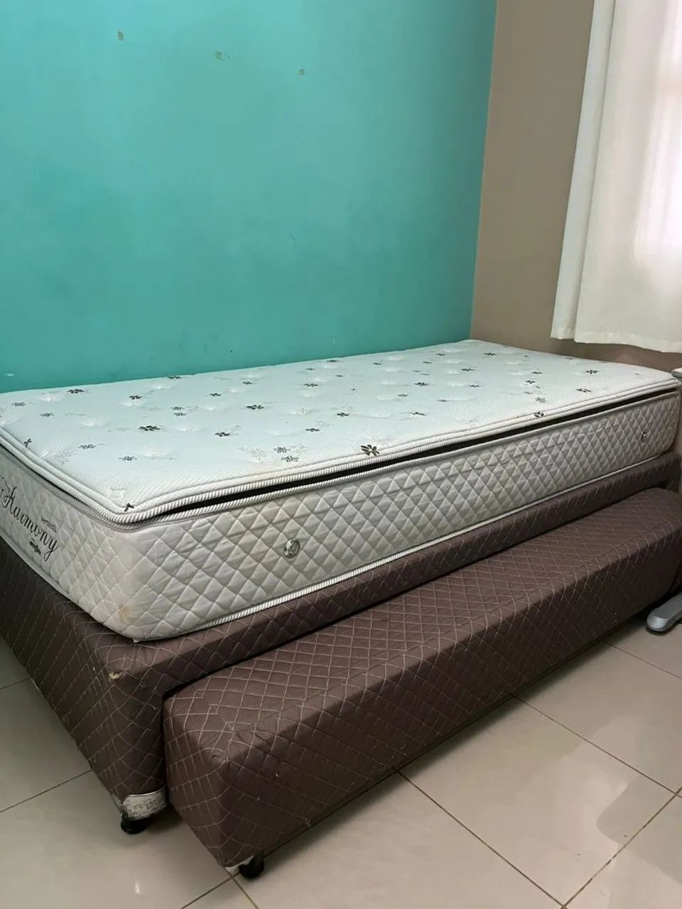 Bicama box Herval com Colchão Harmony Verticoil da marca Ecoflex - Foto 3