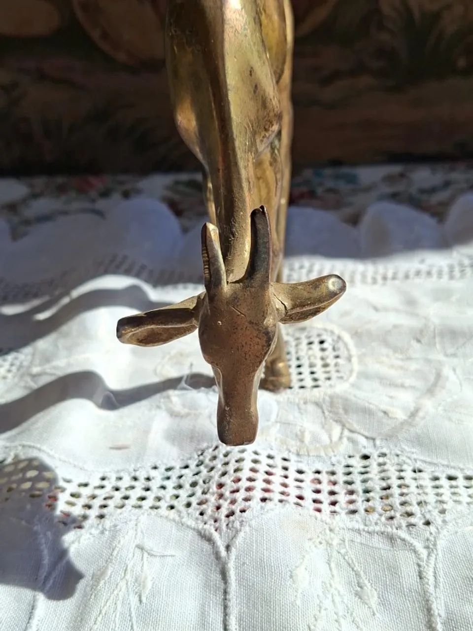 Cervo em bronze 1,5kg  - Foto 5