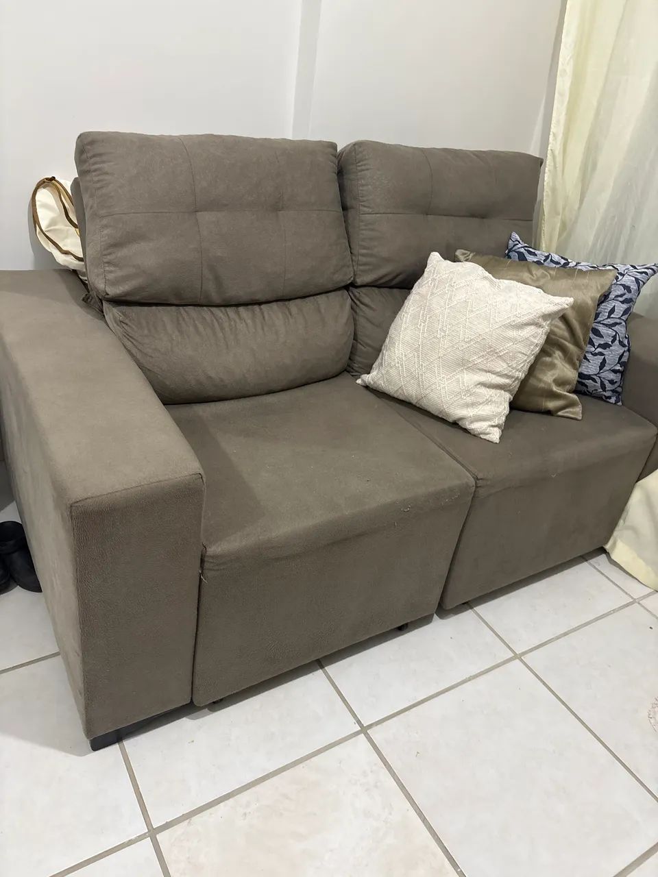 Sofá com 3 meses de uso