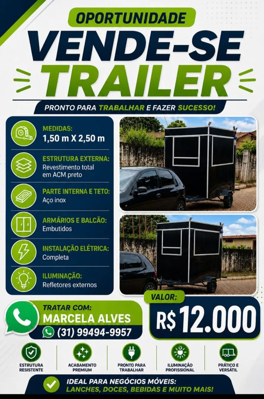 Trailer semi novo muito conservado - Foto 2