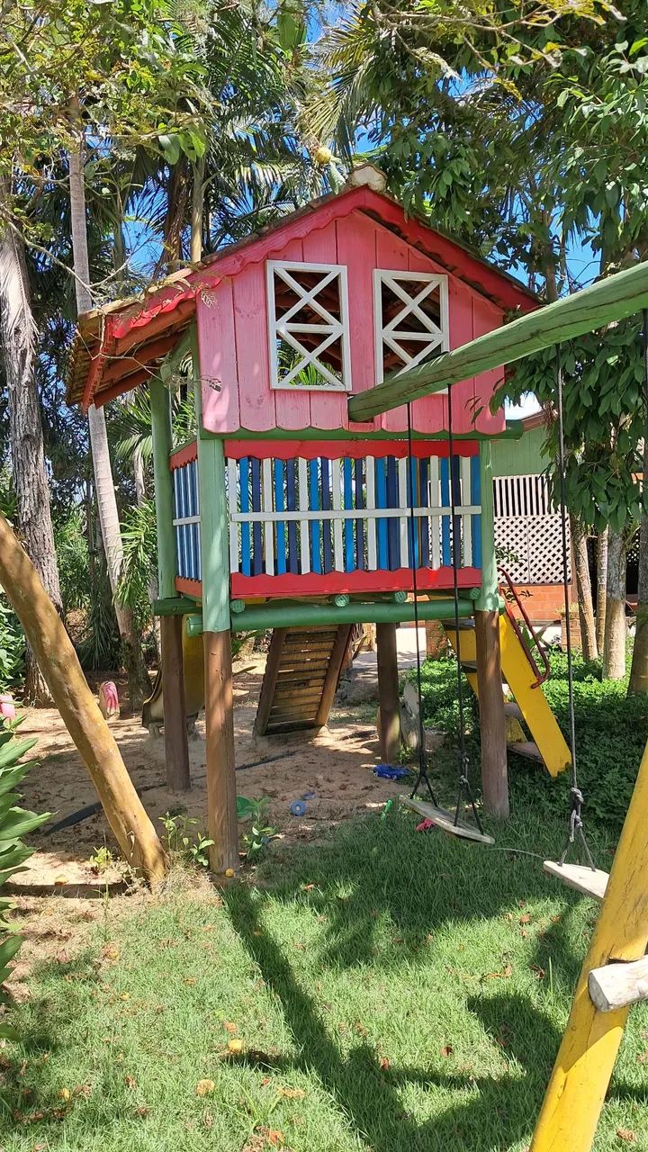 Playground de madeira usado  - Foto 4