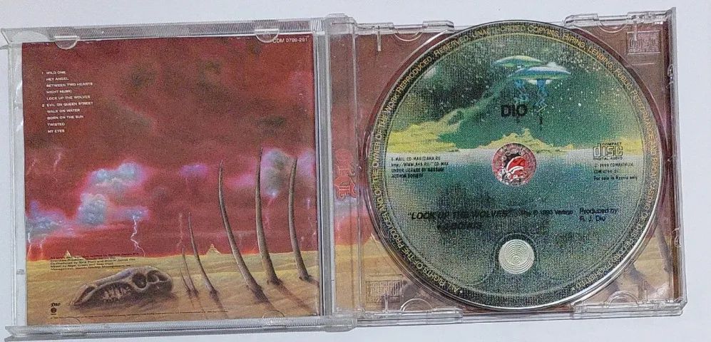 cd Dio Lock Up The Wolfes 4 Bônus Tracks (importado Russia) - CDs