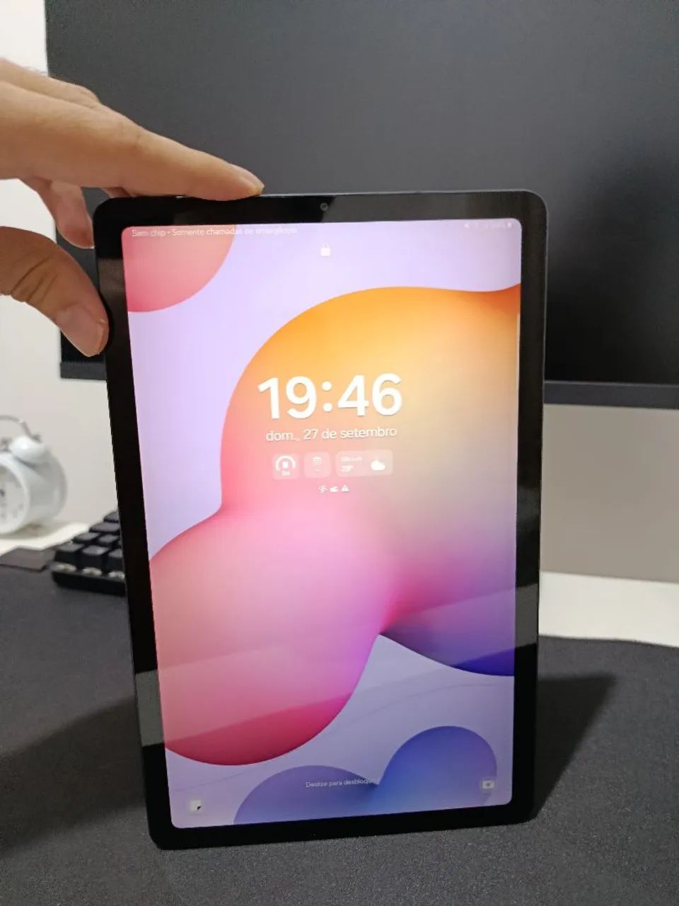Samsung Galaxy Tab S6 Lite 128GB + 4G LTE | Com S Pen e Capa | 100% Funcional - Foto 2