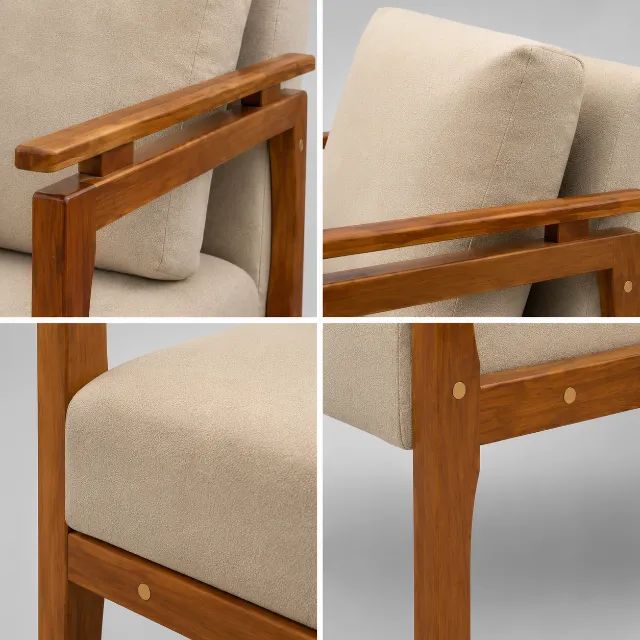 Poltrona Decorativa Arkell Dallas - Foto 3