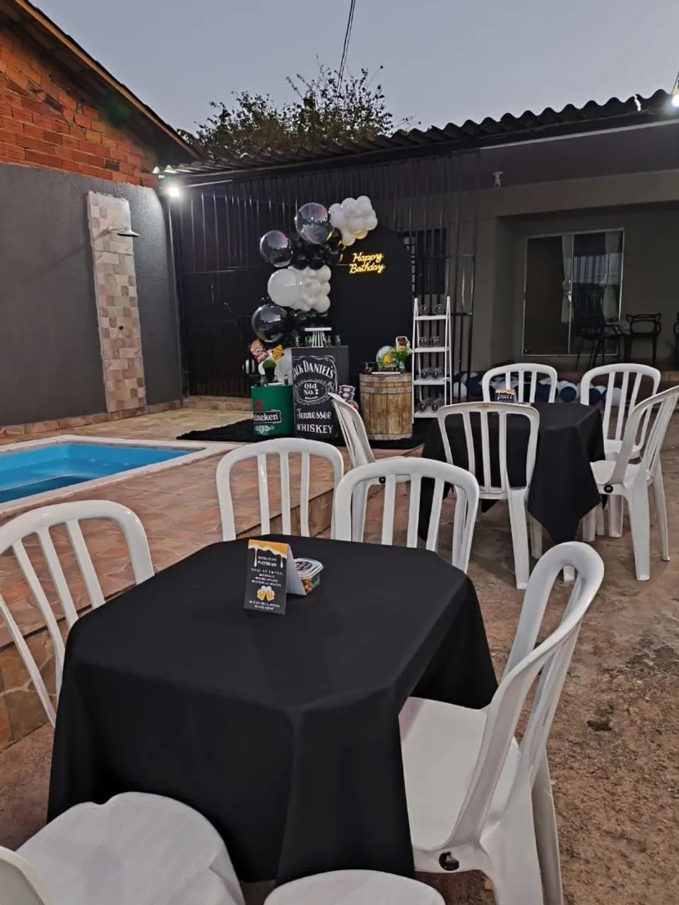 Forro avulso para mesa quadrada - Foto 3