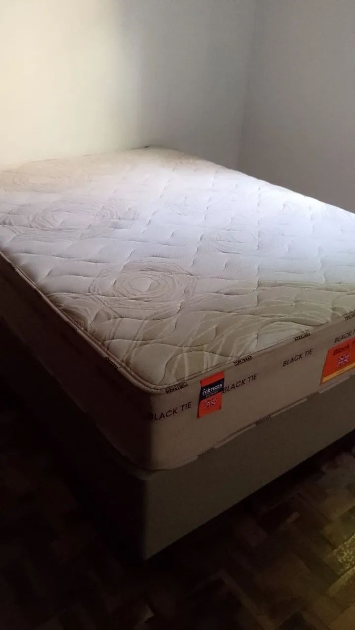 Cama box com colchão nova sem usar