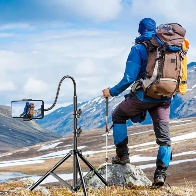 Tripé Profissional Flexível Celular 360 Ajustável Câmera - Foto 4