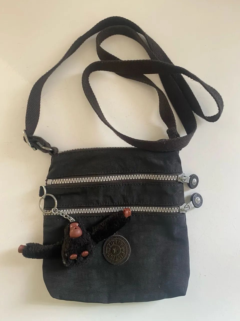 Bolsa Kipling preta  - Foto 3