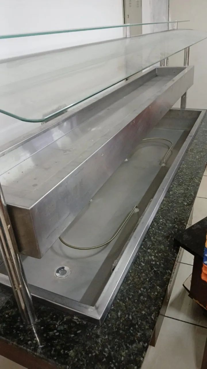 BALCAO BUFFET SELF SERVIC 12 CUBAS 