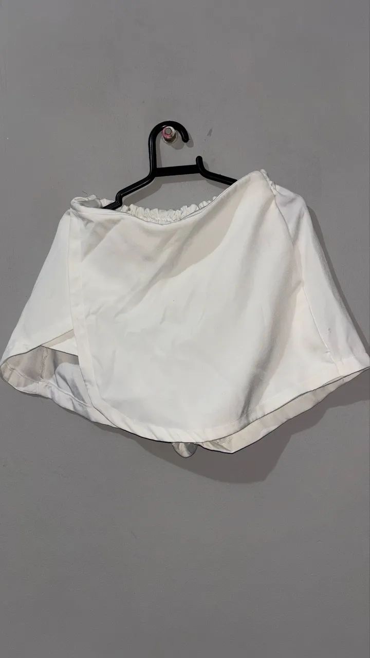 Conjunto branco tamanho P - Foto 2