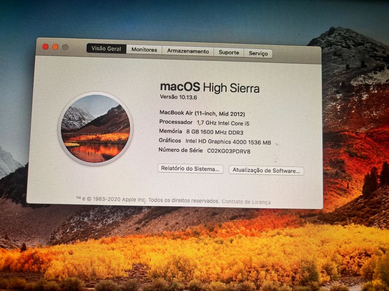 MacBook Air 11? Mid 2012 - 8GB RAM - Notebooks - Siqueira