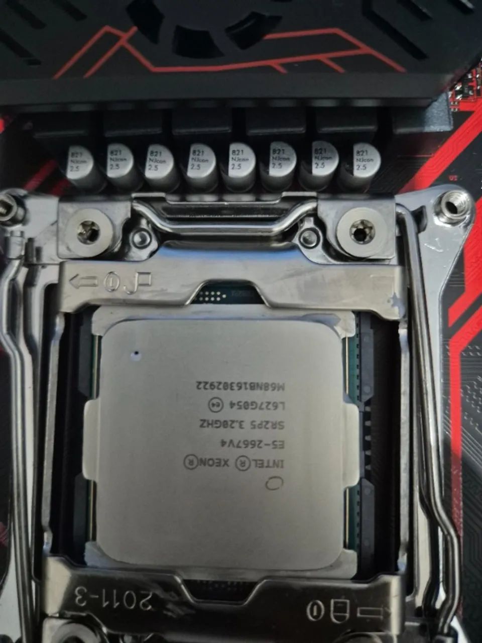 Kit xeon 2667v4 placa x99 hs9 lga2011