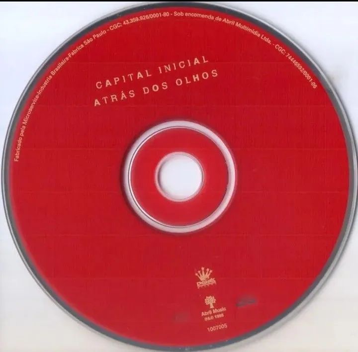 Cd Capital inicial, atrás dos olhos.  - Foto 4