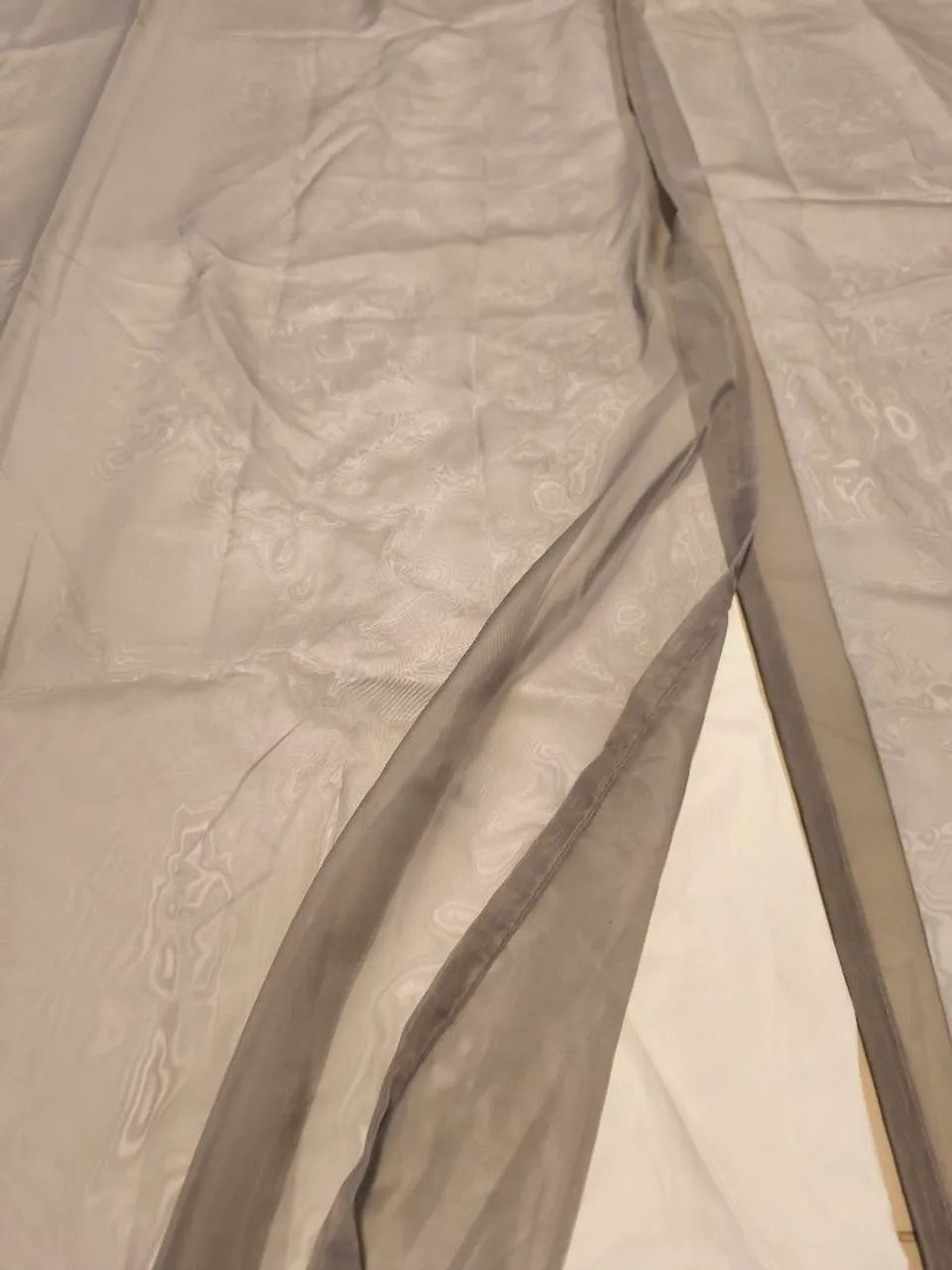 Cortina com blackout - cor cinza escuro - Foto 4