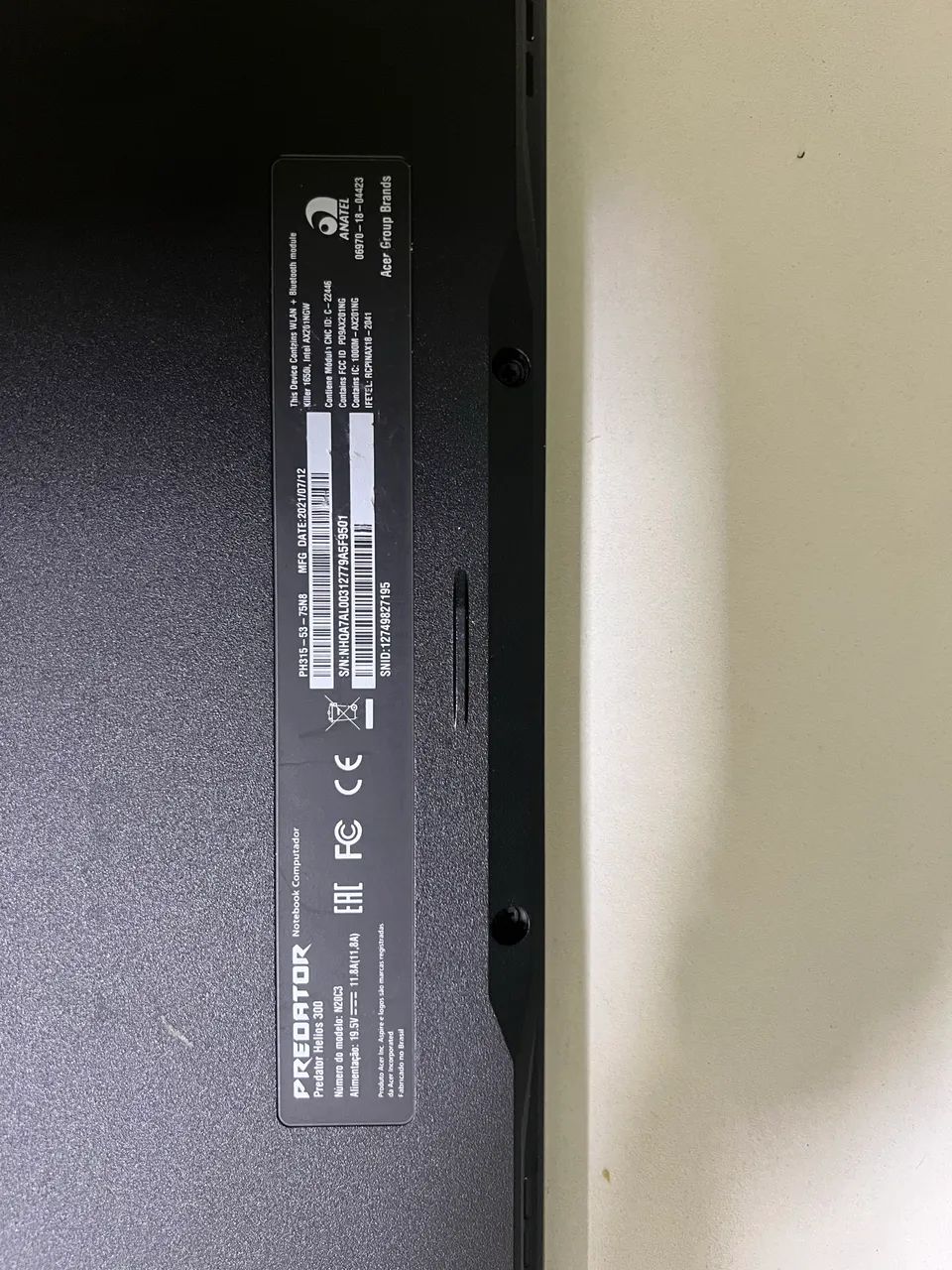 Notebook Predator Helios 300 - Foto 3
