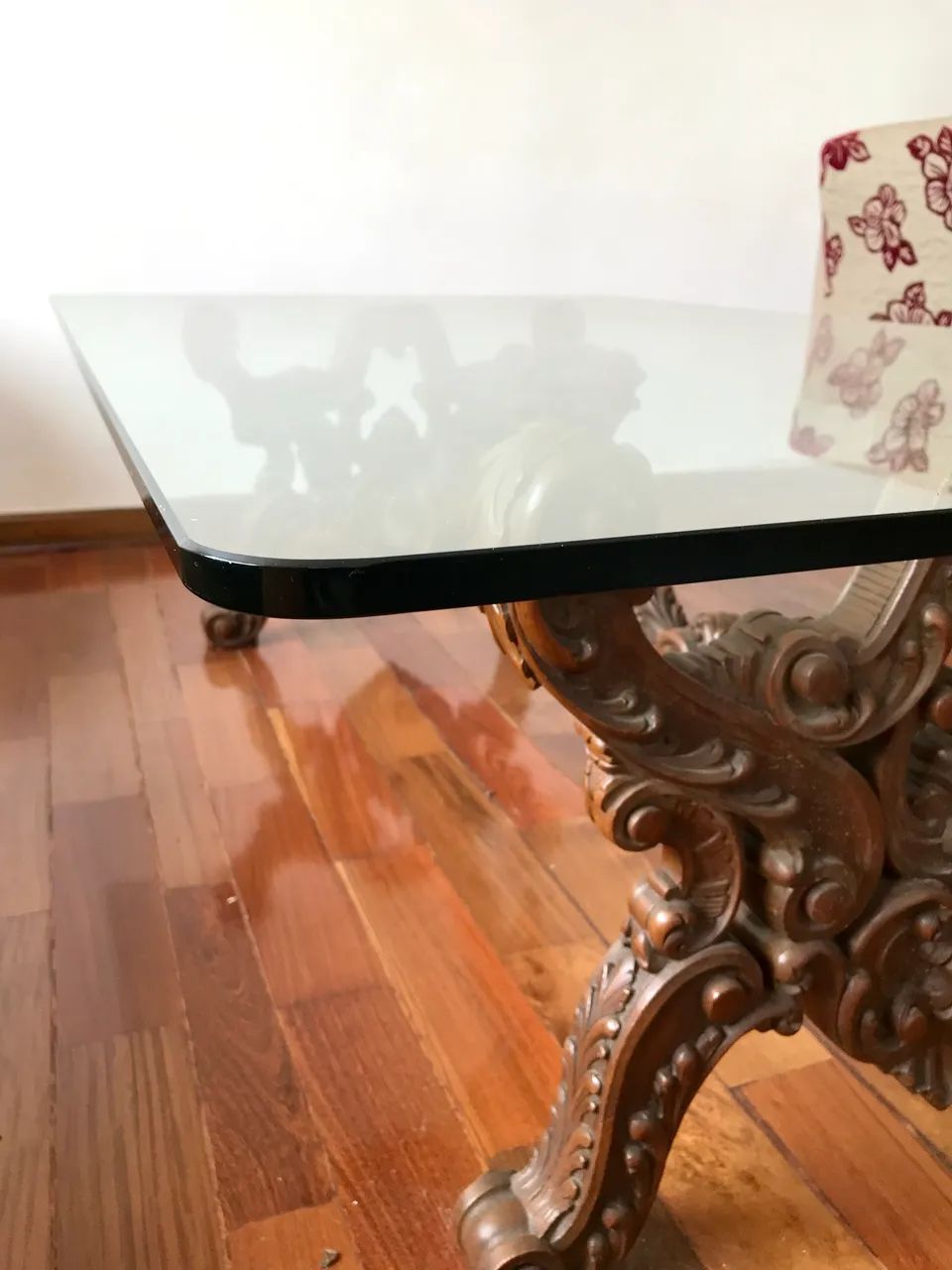 Mesa clássica  de centro em madeira maciça 65566199370242122