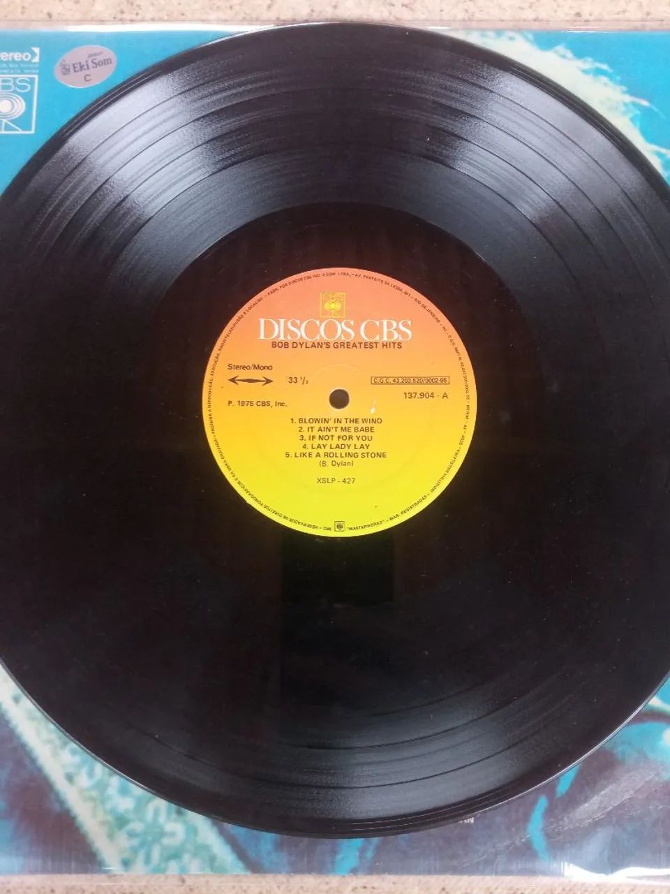 Vendo disco de vinil, Bob Dylan, great hits, em ótimo estado de conservação. - Foto 4