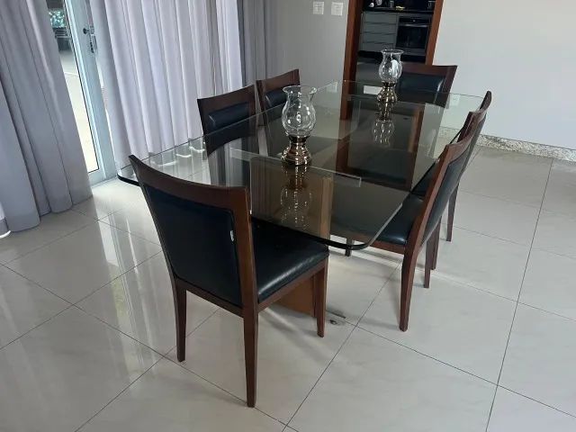 Mesa de jantar de seis lugares - Foto 2