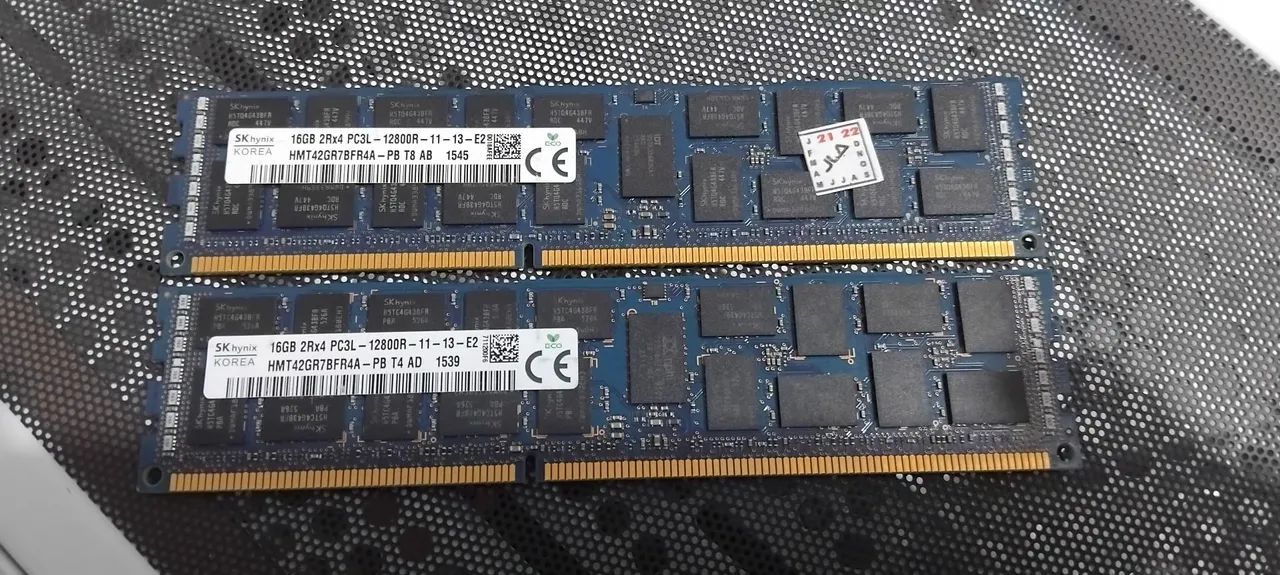 32GB RAM DDR3 1600MHz ECC Memorias servidor