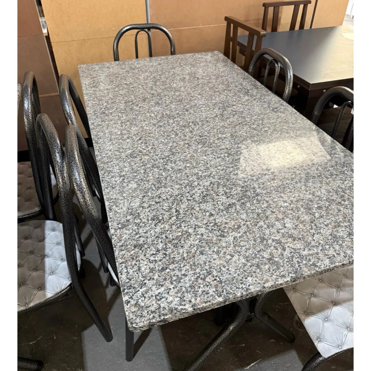 Mesa com 6 cadeiras - entregamos hoje  - Foto 2