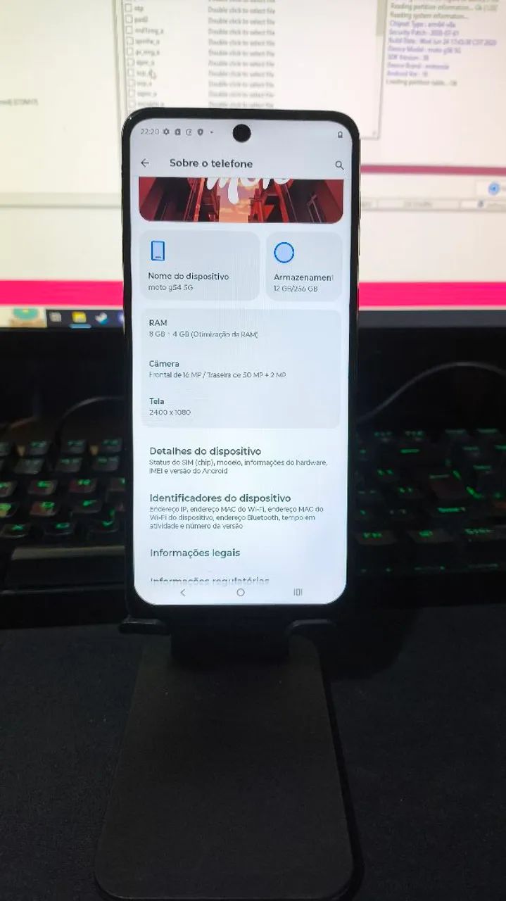 Moto g54 256gb + 8 ram - Foto 2
