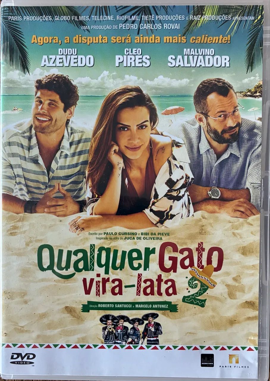 DVD QUALQUER GATO VIRA-LATA 2