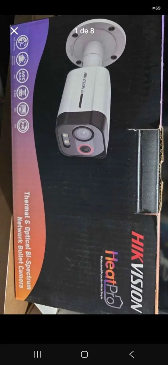 Câmera IP Térmica  tenho 02 und - Foto 4