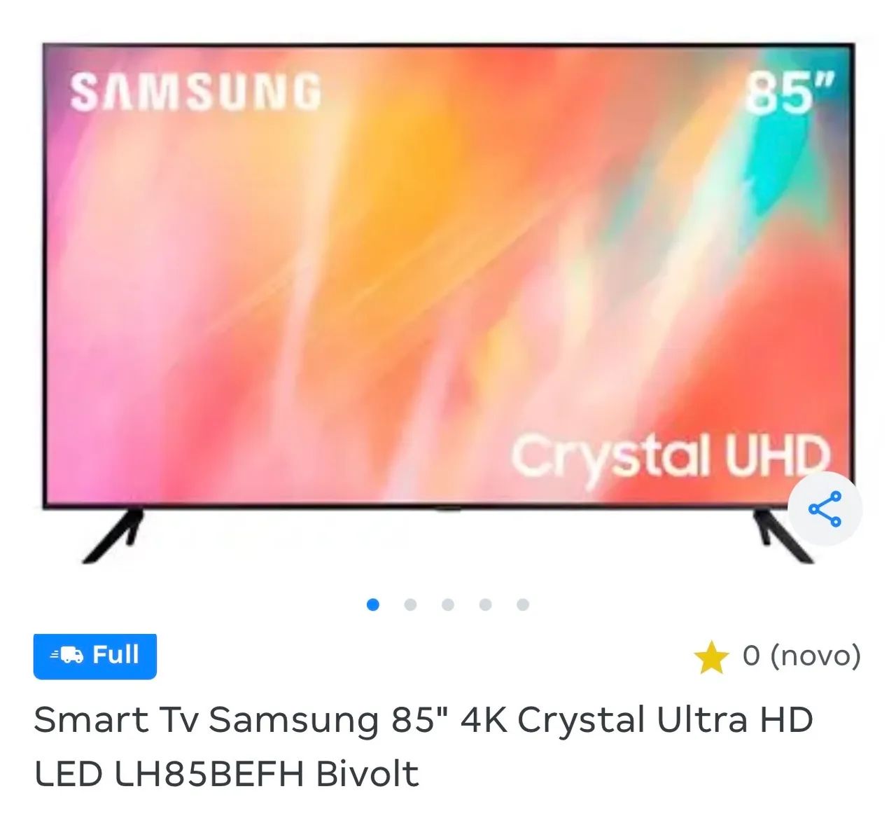 Tv Samsung 85 polegadas