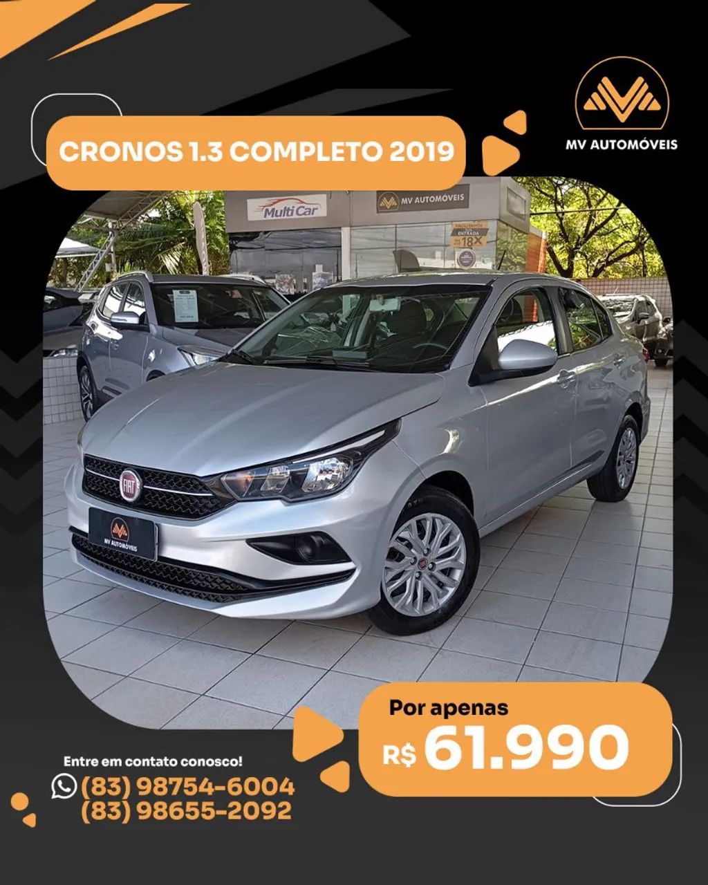 Fiat Cronos 1.3 8V Flex 2019