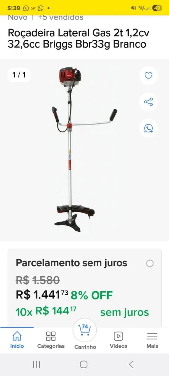 VENDO ROSADEIRA  - Foto 6