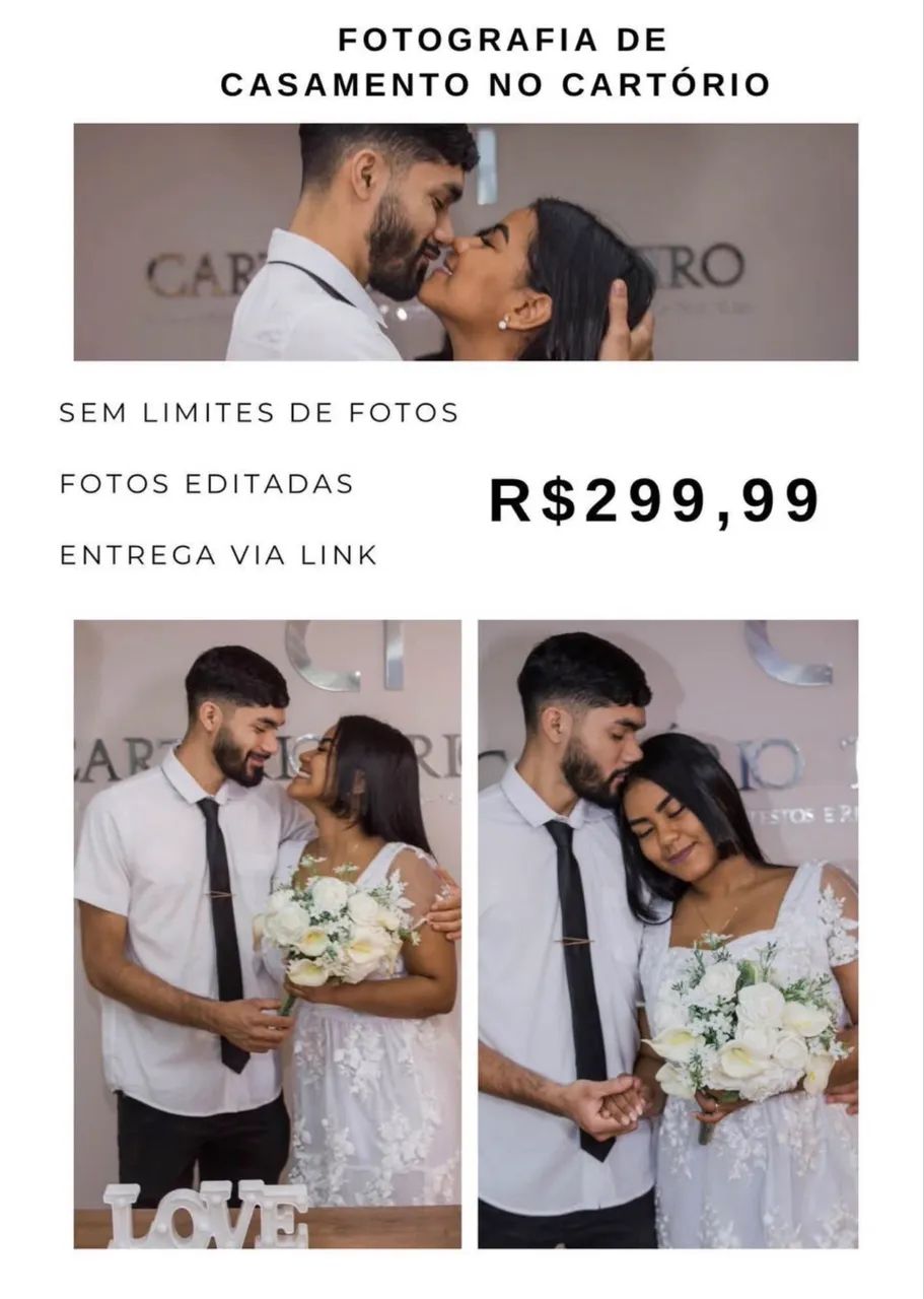 Fotografia de casamento no cartório  - Foto 3