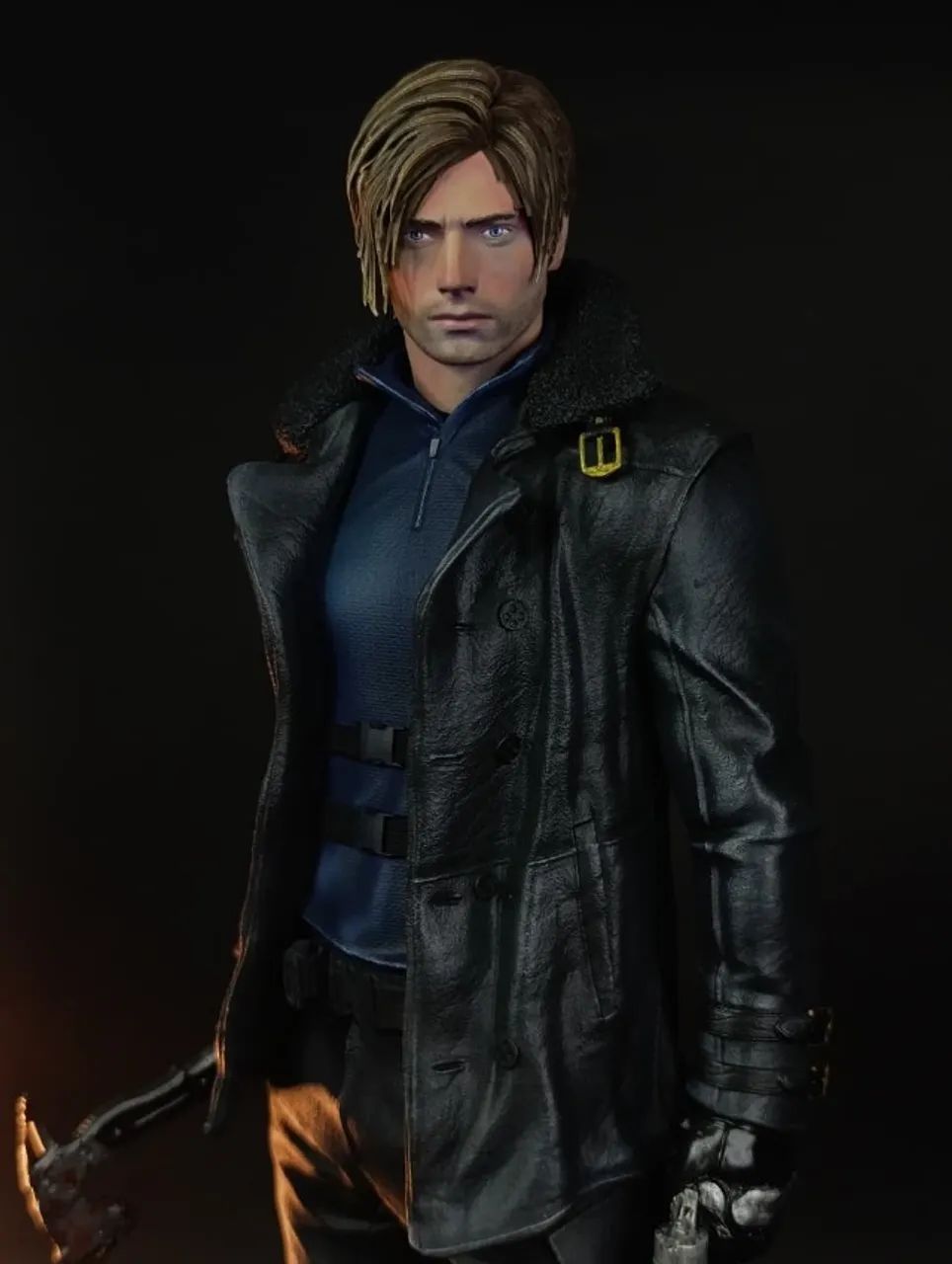 Estátua Leon Resident Evil Requiem 1/6