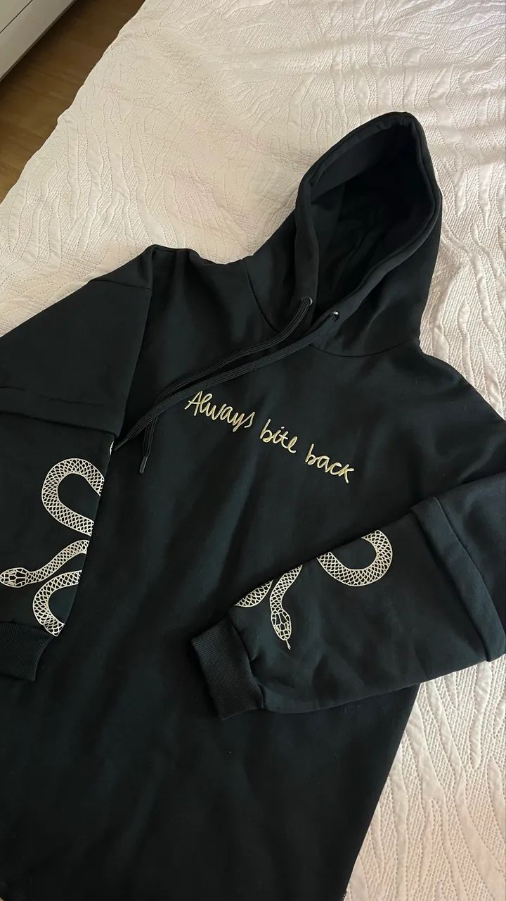 Moletom da Jade Picon Preto