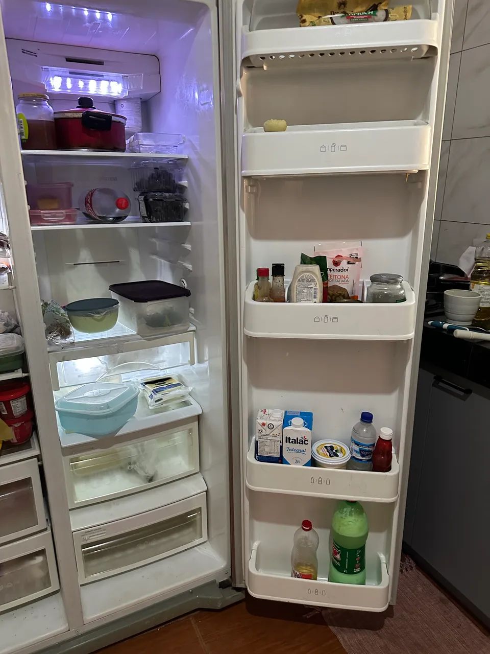 Geladeira side by side LG - Geladeiras e Freezers - Jardim Bela