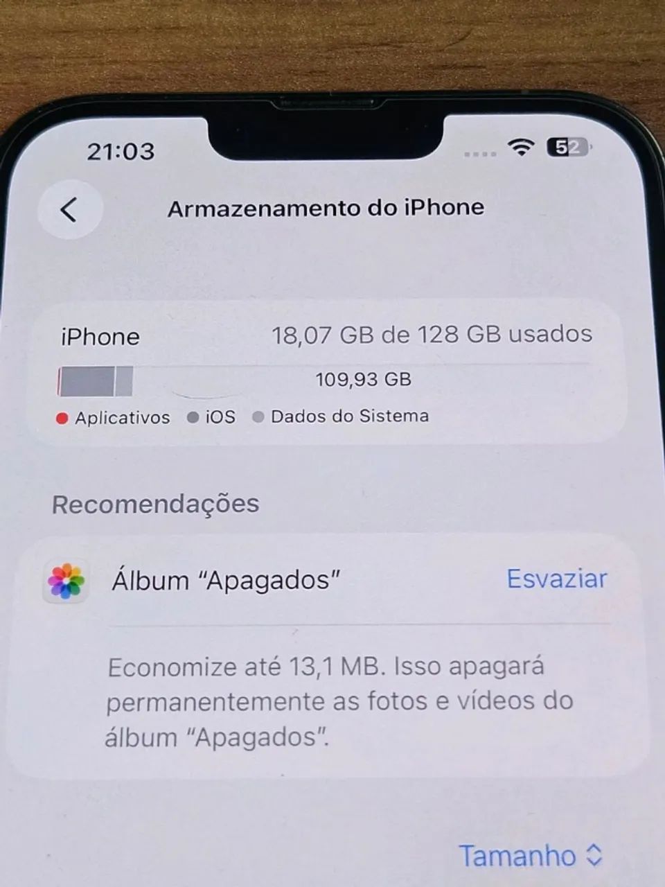 Iphone 13 pro max dourado 128gb + carregador - Foto 5