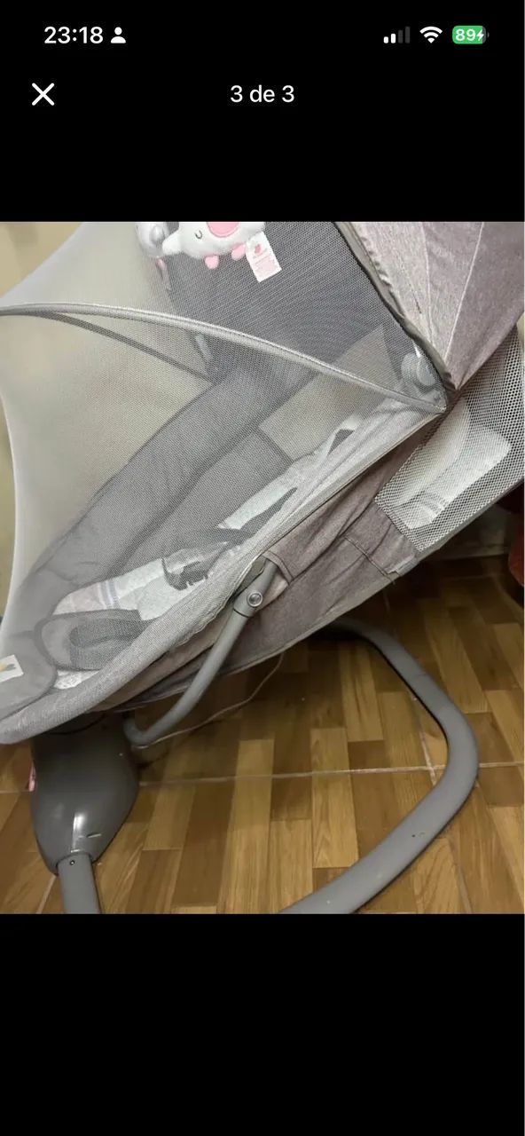 Vendo cadeira balanço para bebê  - Foto 3