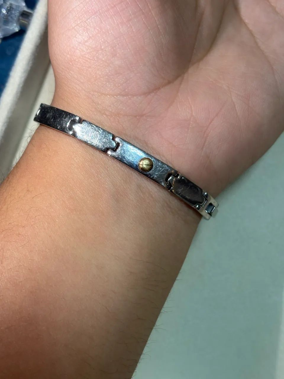 Pulseira de aço inoxidável  - Foto 3