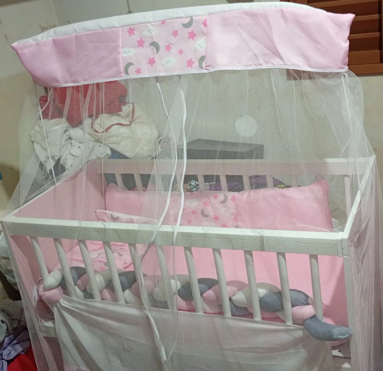Kit de maternidade e mini berço completo.  - Foto 2