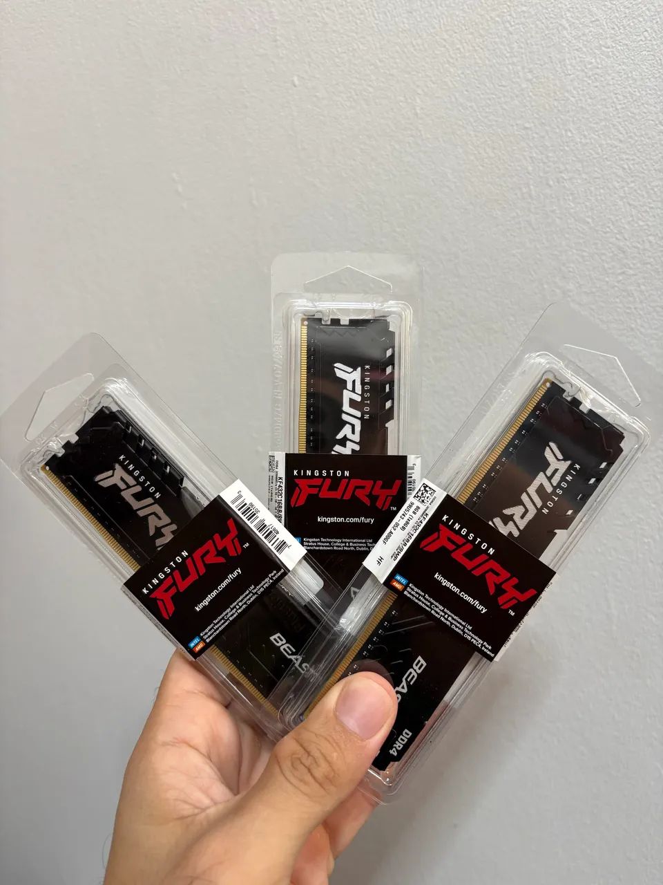 Memória 16gb Kingston fury DDR4 - Foto 2