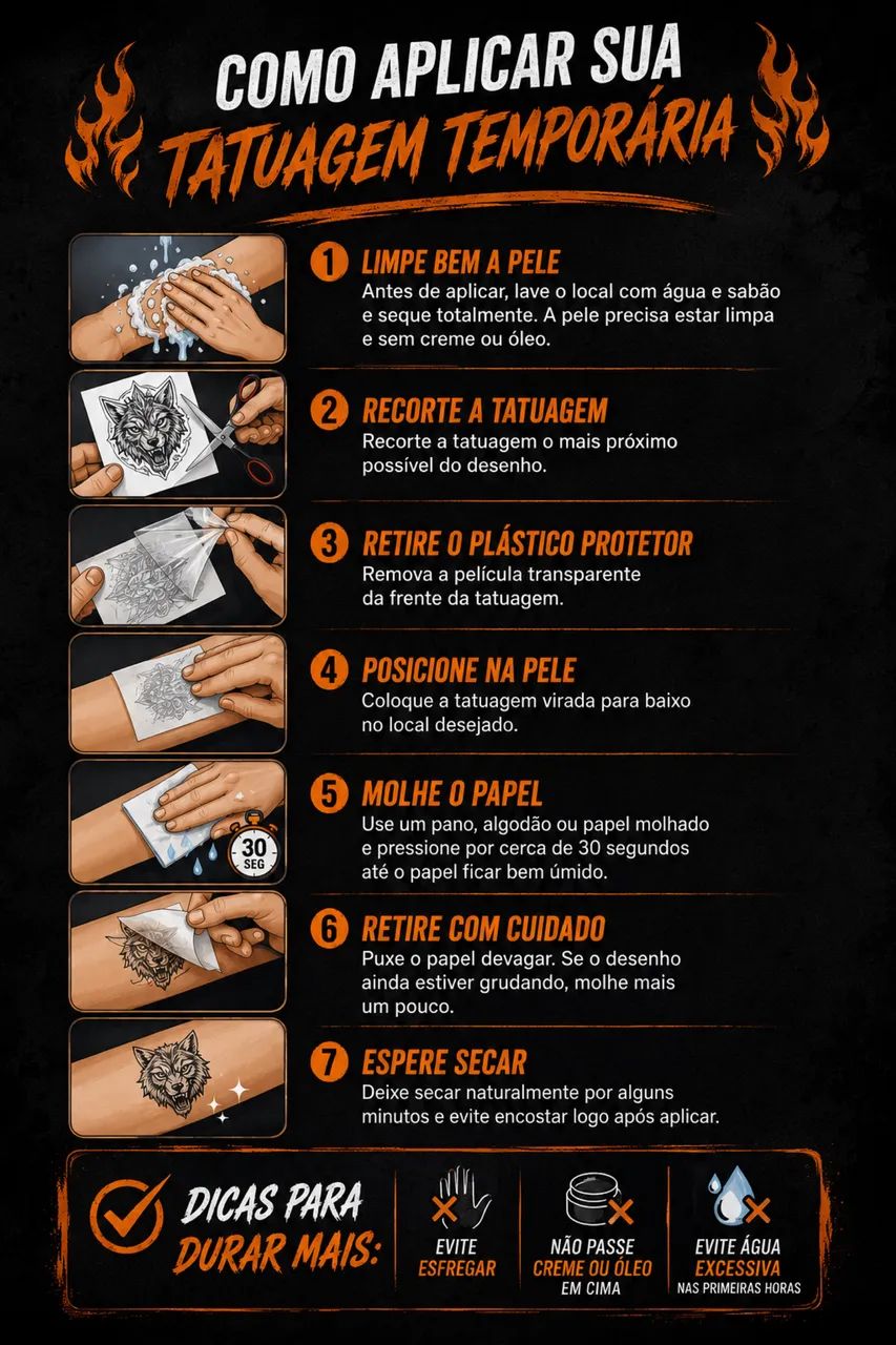 Tatuagem Temporária 458361720255303682