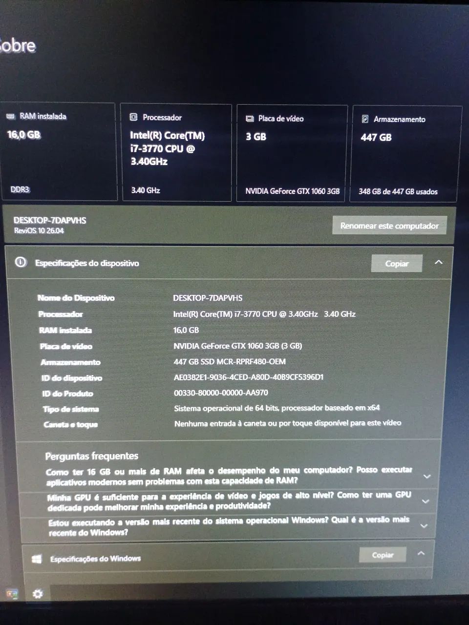 PC gamer completo  - Foto 3