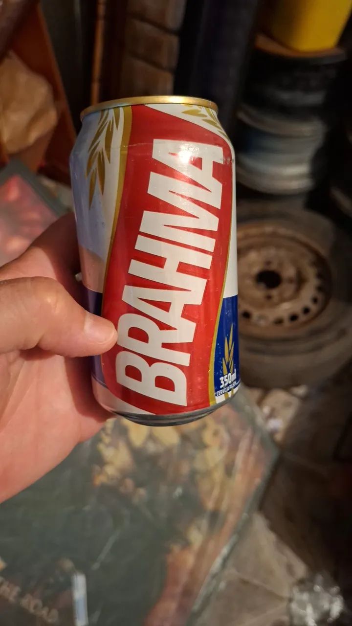 Par de latas brahma cruzeiro antigas - Foto 3