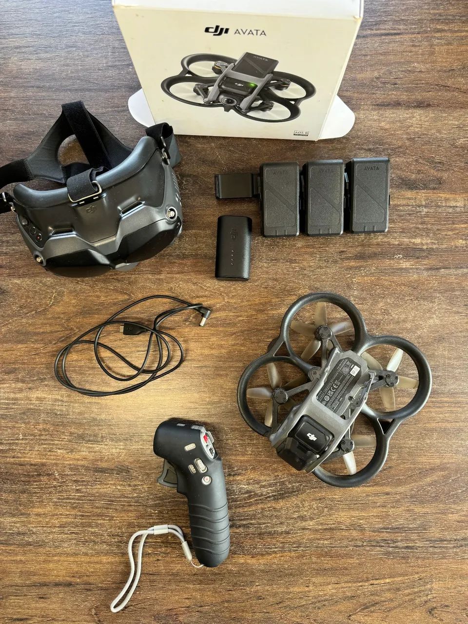 Drond fpv Dji avata com 3 baterias e motion controller homologado pela anatel - Foto 2